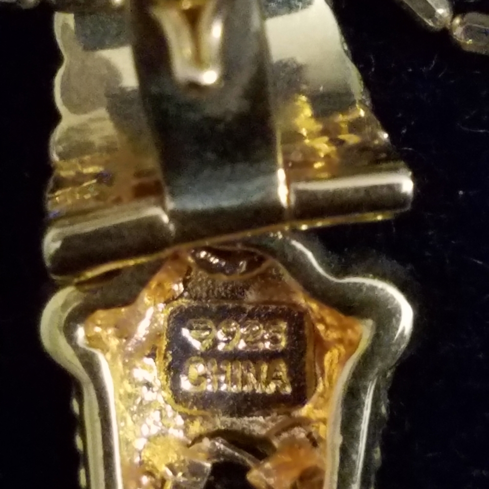 Multigems Gold Plated Sterling Silver - Picture 4 of 5